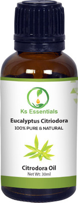 

Ks Essentials 100% Pure Citrodora Essential Oil (Eucalyptus citriodora) Natural Therapeutic Grade(30 ml)