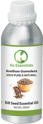 

Ks Essentials 100% Pure Dill Seed Essential Oil (Anethum graveolens) Natural Therapeutic Grade(500 ml)