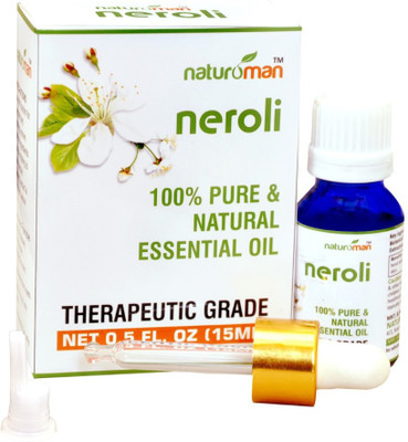 

Naturoman Neroli Pure and Natural Therapeutic Grade Essential Oil For Reduce Stress(15 ml)