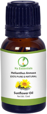 

Ks Essentials 100% Pure Sunflower Carrier Oil (Helianthus Annuus)(15 ml)