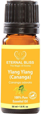 

Eternal Bliss Ylang Ylang Oil/ Cananga Essential Oil, 100% Pure, & Undiluted (50ML)(50 ml)