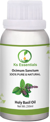 

Ks Essentials 100% Pure Holy Basil (Tulsi) Essential Oil (Ocimum sanctum) Natural Therapeutic Grade(250 ml)