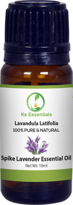 

Ks Essentials 100% Pure Spike Lavender Essential Oil (Lavandula latifolia) Natural Therapeutic Grade(10 ml)