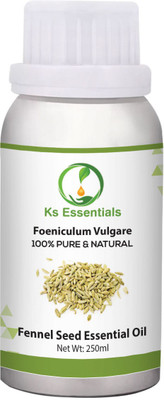 

Ks Essentials 100% Pure Fennel Seed Essential Oil (Foeniculum Vulgare) Natural Therapeutic Grade(250 ml)