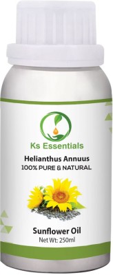 

Ks Essentials 100% Pure Sunflower Carrier Oil (Helianthus Annuus)(250 ml)