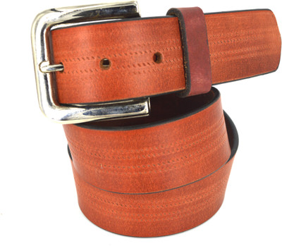 

Leather Pavilion Men Casual Brown Genuine Leather Belt
