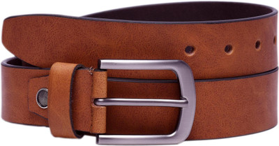 

RENOSTER Men Formal Brown Genuine Leather Belt