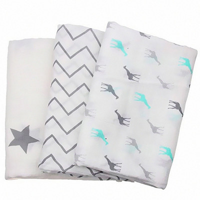 

My New Born Printed  Crib Baby Blanket(Cotton, Multicolor