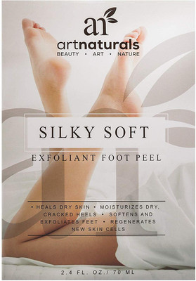 

Artnaturals Exfoliation Mask for Feet Peel - 2 Pairs, 2.4 oz Each with Natural Lavender Scented(70 g)