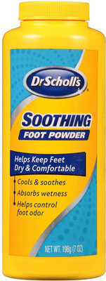 

Dr. Scholls Soothing Foot Powder, 7-Ounce (Pack of 4)(198 g)