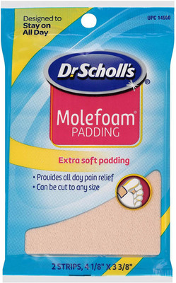 

Dr. Scholls Molefoam Padding, Men's and Women's, 2-Count Packages (Pack of 8)(23 g)