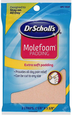 

Dr. Scholls Molefoam Padding Men and Women 2-Count (3-Pack)(500 g)