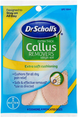 

Dr. Scholls Callus Removers Extra Thick Soft Cushions 4 Each(200 g)