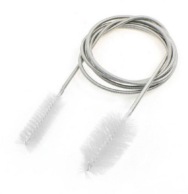 

SHREWAS Stainless Steel Fish Tank Water Pipe Spring Cleaning Brush(White)