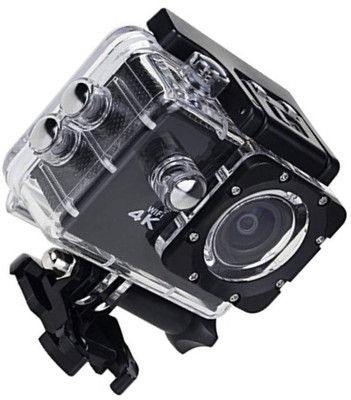 

BIRATTY 4k Camera Action Camera 4k WiFi 16 MP with High Speed Shooting Camcorder(Black)