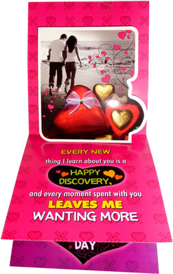 

Siddhi Gifts Love Greeting Cards For Girls Greeting Card(Multicolor, Pack of 1)