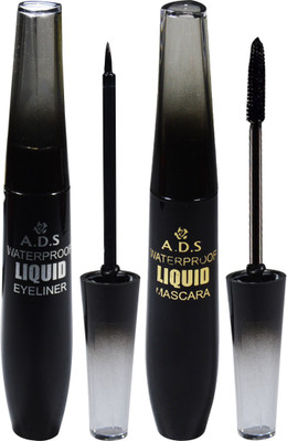 

ADS Waterproof Mascara & Eyeliner(Set of 2)