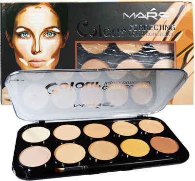 

Mars Imported Colour Correcting Liquid Concealer Highlighter and Bronzer Concealer(Multicolour)