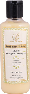 

Khadi Natural AYURVEDIC ORANGE LEMONGRASS HAIR CONDITIONER 210ML(210 ml)