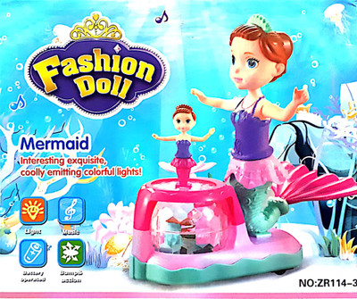 

K&P Collection Musical Fashion Doll(Multicolor)