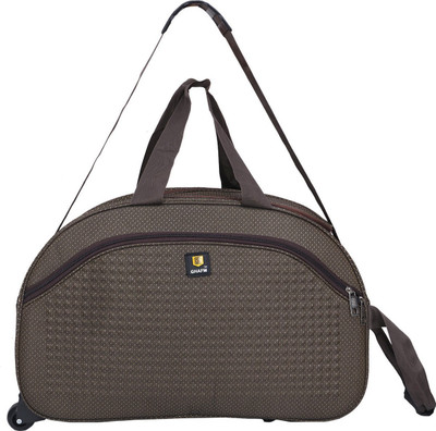 

GHAFM (Expandable) Unisex Lightweight Waterproof 20 Inch/ 40 litres Duffel Bag for Travel / Travel Bags(Brown) Travel Duffel Bag(Brown)