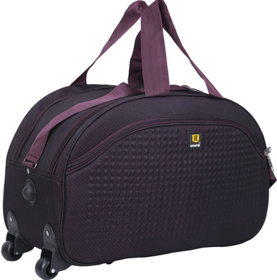 

GHAFM (Expandable) Unisex Lightweight Waterproof 24 Inch/40 litres Travel Bags(Purple) Travel Duffel Bag(Purple)
