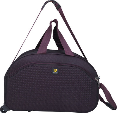 

GHAFM (Expandable) Unisex Lightweight Waterproof 20 Inch/40 litres Duffel Bag for Travel / Travel Bags(Purple) Travel Duffel Bag(Purple)