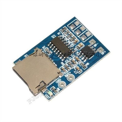 

ARDUINO M445 GPD2856A TF Card MP3 Decoder Board 2W Amplifier Module Fiber Optic Electronic Hobby Kit