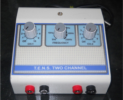 Physiogears MINI TENS 2 CHANNEL Physiotherapy Equipment Electrotherapy Device(MG-123)