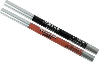 

Bonjour Peach & Black 2-in-1 Lip Liner/Eye Liner For Women 20 g(Peach & Black)