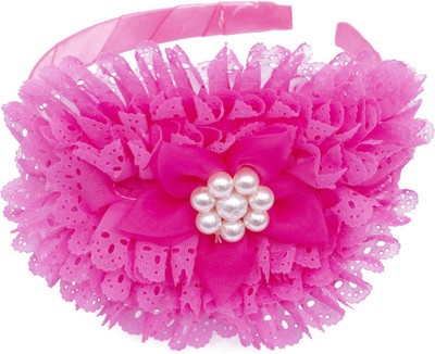 

Chooz Designer Studio Ears Head Band and Ribbons Hair Band Wire Headband For Girls Women Multi-function Bunny Rabbit Ear Hair Band bunny band Hair Band Head band Sweet Multi-styles Headband Head Band Head Band, Hair Band(Pink)