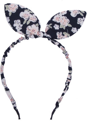 

Chooz Designer Studio Ears Head Band and Ribbons Hair Band Wire Headband For Girls Women Multi-function Bunny Rabbit Ear Hair Band bunny band Hair Band Head band Sweet Multi-styles Headband Head Band Head Band(Black, Grey, Multicolor)