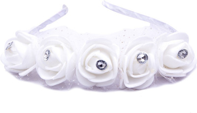 

Chooz Designer Studio Ears Head Band and Ribbons Hair Band Wire Headband For Girls Women Multi-function Bunny Rabbit Ear Hair Band bunny band Hair Band Head band Sweet Multi-styles Headband Head Band Head Band, Hair Band(White, Multicolor)
