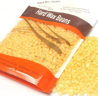 

NRC SHOPPING YALLOW SMOOTH NATURAL HARD WAX BEANS PAINLESS 750 GM Wax(750 g)