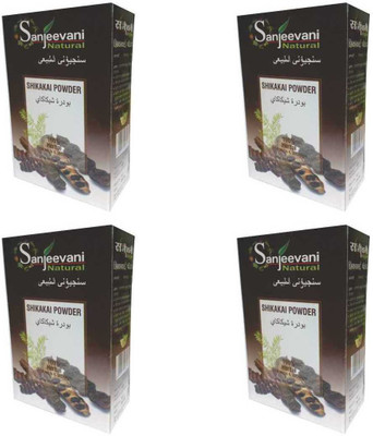 

SANJEEVANI NATURAL Shikakai Powder 100% Herbal For Women & Men Pack of 4(400 g)