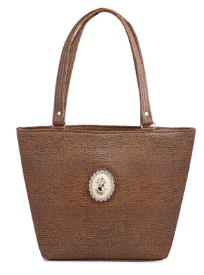 Shokeen Collection Shoulder Bag(Brown)