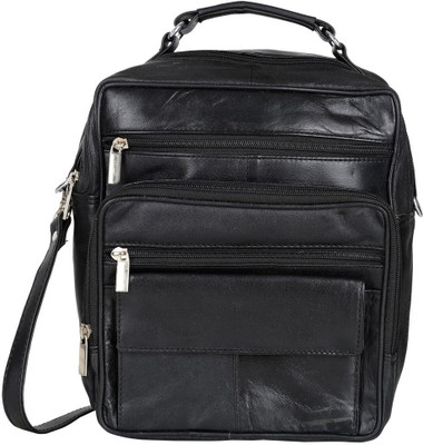 

AspenLeather Messenger Bag(Black)