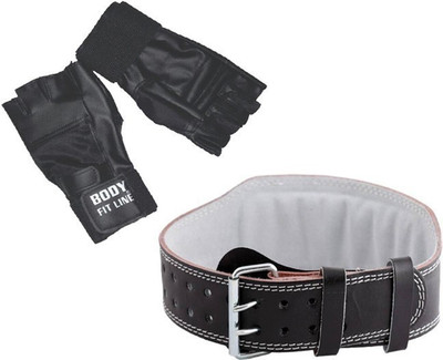 

Faiydashop STRONG LEATHER GLOVE AND BELT Gym & Fitness Kit