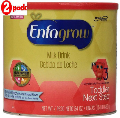 

Enfagrow Toddler Next Step 3 - 680g (24oz) (Pack of 2)(1360 g, 12+ Months)