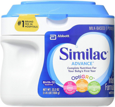 

Similac Advance Infant Formula - 658G (USA)(658 g, Upto 12 Months)