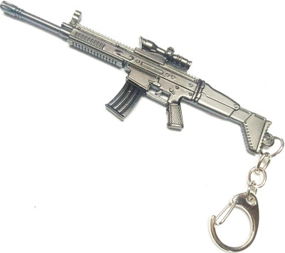 Prime Key Chain PUBG Gun with Hook Key Chain SY Key Chain