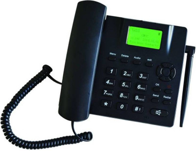 

Radhe Micotel-6188-GSM SIM Corded Landline Phone (Black) Corded Landline Phone(Black)