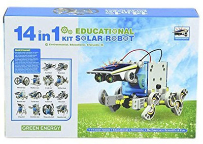 

Happy GiftMart 14 in 1 Rover Solar Energy Educational and Learning Toy for Kids(Multicolor)