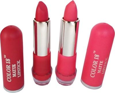 

Color18 2 Lisptick(Red, Pink)