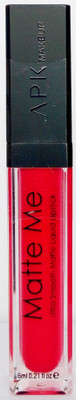 

APK-MAKEUP True Matte Fire Red Ultra Smooth Liquid Lipstick 6 ml(Fire Red)