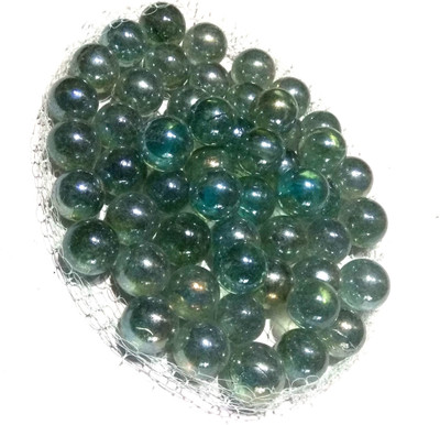 

OM Nawani Collections 50 Pcs of Glass Marbels with Shooter Unique Collection Marble Goti