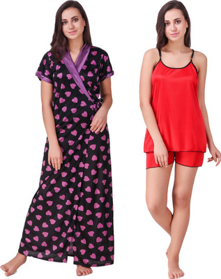 KEOTI Women Robe(Purple)