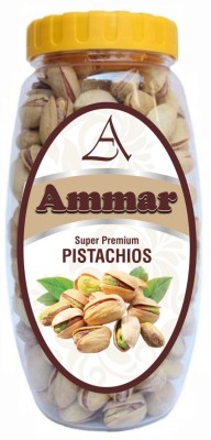 

ammar pitachios salted pista Pistachios(250 g, Plastic Bottle)