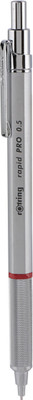 

rotring Mechanical Pencil 0.5mm Silver - 1904255 Pencil(Set of 1, Silver)