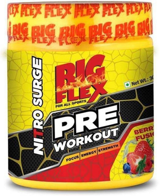 

Bigflex Pre Workout Berry Fusion (300 Gm) Protein Blends(300 g, Berry Fusion)
